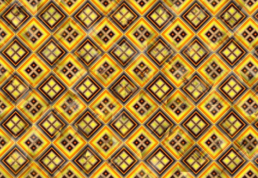 Abstract background with regular pattern of diagonal squares