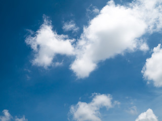 Obraz premium Sky and White cloud