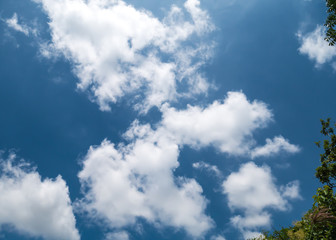 Sky and White cloud
