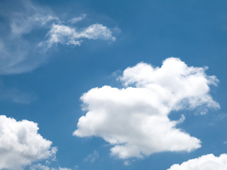 Obraz na płótnie Canvas Sky and White cloud