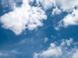 Sky and White cloud
