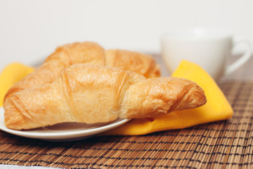 croissants on a plate