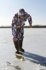 Ice Fishing photo.