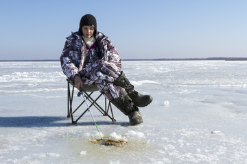 Ice Fishing photo.