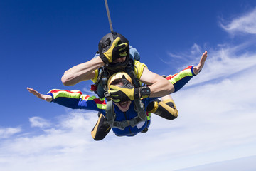 Skydiving photo. Tandem.