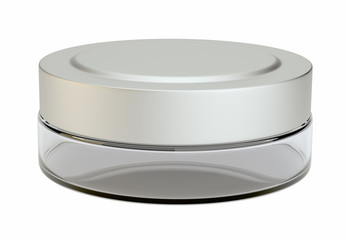 Blank Cosmetic Container for Cream