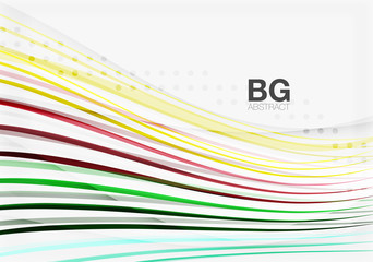 Modern wave lines, elegant wave abstract background