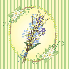 Bouquet of spring flowers