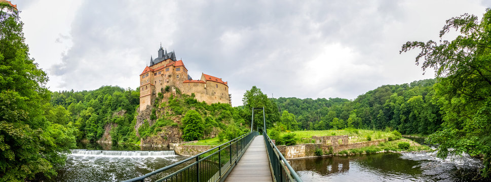 Burg, Kriebstein, Sachsen, Deutschland 
