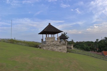 バリ、サヌールの風景