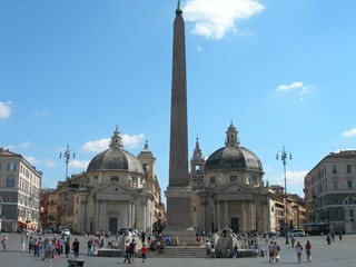 Fototapeta na wymiar Roma - Piazza del Popolo