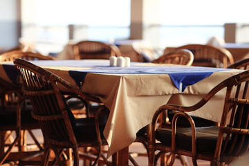 restaurant interior decoration furniture background