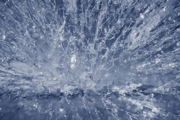 transparent ice background