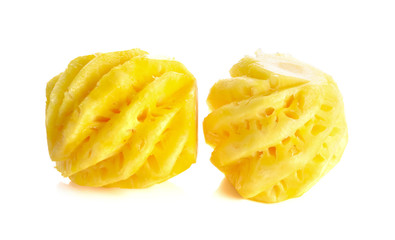 Pineapple on a white background