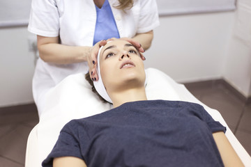 Obraz premium Face Skin Cleaning