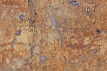 brown old painted texture cracked paint background