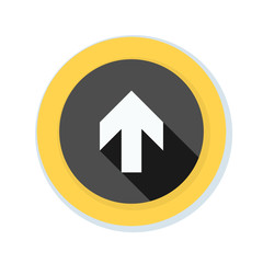 Ahead Up Arrow sign illustration