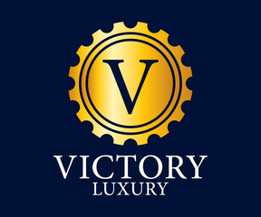 Naklejka premium Luxury, Royal and Elegant Logo Vector Design, Beautiful Template Eps 10