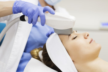 Anti-aging treatment, IPL laser, photo skin therapy 