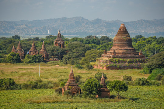 Ancient pagoda in Bagan, Myanmar