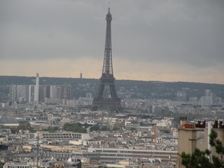 Parigi - panorama da MontMart