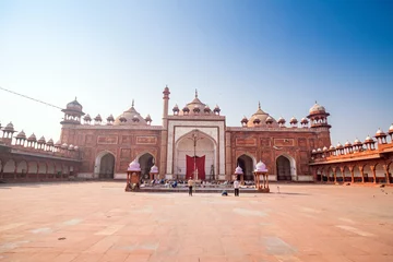 Selbstklebende Fototapeten Jama Masjid in Agra India © f11photo