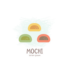 Vector illustration of Mochi - japanese dessert - 137471245