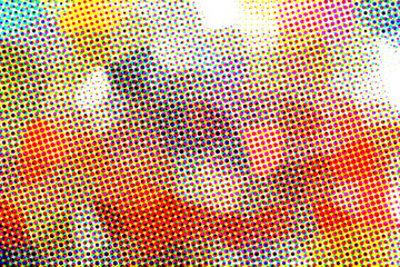 Halftone pattern background colors.