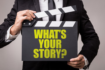 Obraz premium Whats Your Story?