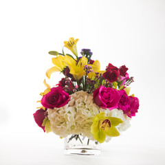 Mixed flowers arrangement