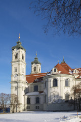 Fototapeta na wymiar Monastery Ottobeuren