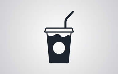 Soft drink vector icon 