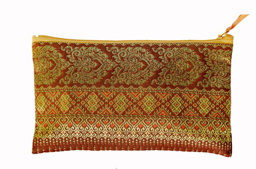 pattern purse handmade Thailand.