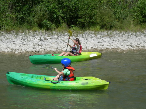 Cano&euml;-kayak sur la Dr&ocirc;me