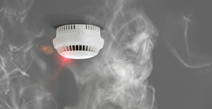 Rauchmelder in Wohnung - Feuermelder