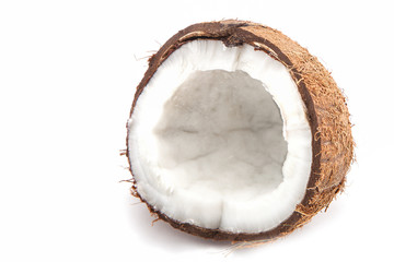 coconut isolated on white background