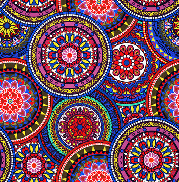 Hippie mandala pattern