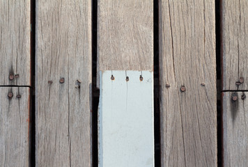 Brown wood plank