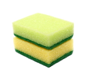 Sponge isolated on white background