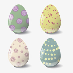 Collection of easter eggs labels - 137484876