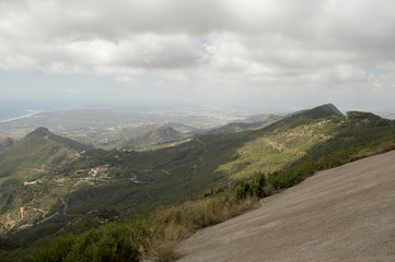 Fototapeta premium Natural park of the desert of the palms in Castellon