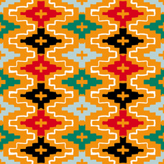 Native american geometric pattern