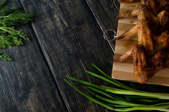 Куриные крылышки