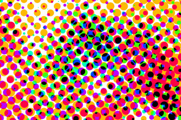 Halftone pattern colors background