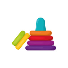 Toy for childrens icon vector illustration graphic design