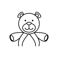 Toy for childrens icon vector illustration graphic design