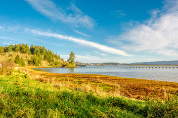 Fototapeta premium USA Pacific coast landscape, Cape Disappointment