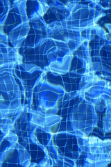 Texture of water in swimmingpool