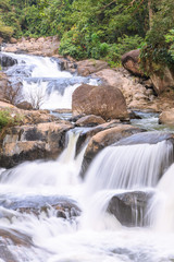 Fototapeta na wymiar Nang Rong waterfall, Khao Yai national park world heritage, Thailand