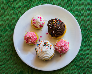 Cupcakes with Jimmie's.